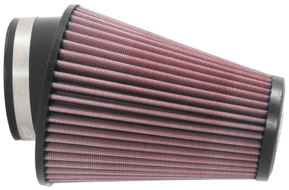 K&N Engineering K&N Universal Clamp-On Air Filter 3-1/2in 10 Degree Flange 5-3/4in B 4-1/2in x 3-1/4in T 7in H