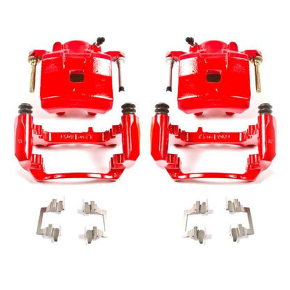 PowerStop Power Stop 05-08 Chevrolet Cobalt Front Red Calipers w/Brackets - Pair