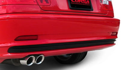 CORSA Performance Corsa 2001-2006 BMW 325i/ci Convertible E46 Polished Sport Axle-Back Exhaust