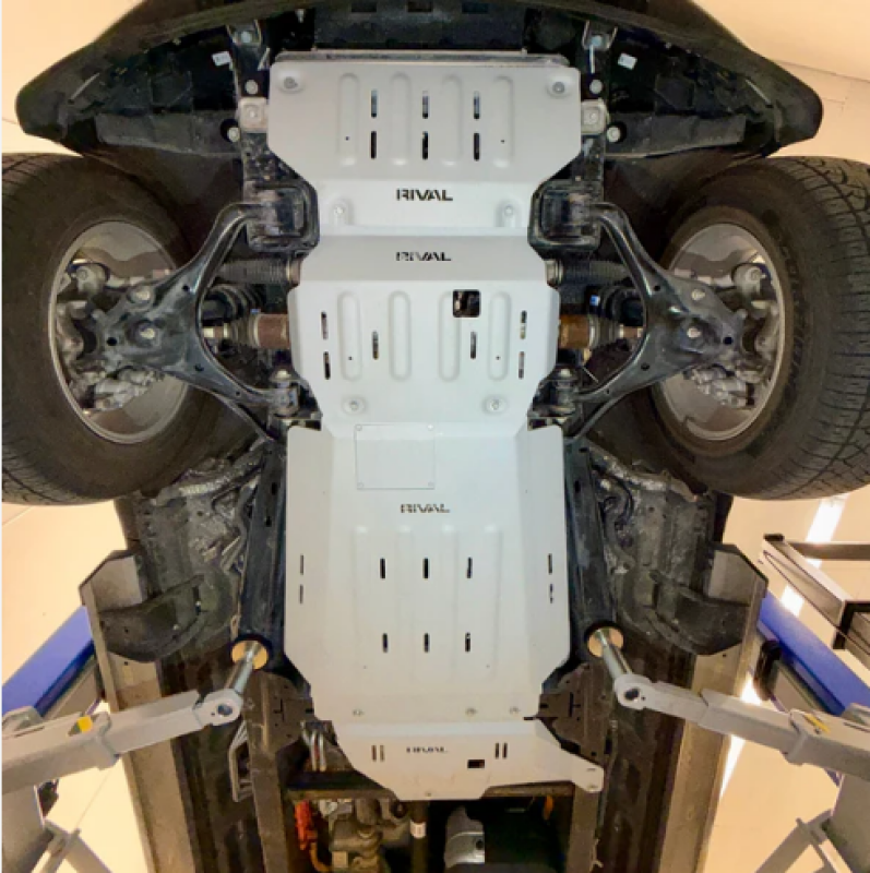 Rival 4x4 Rival Full Set 2015+ Ford F150 Powerboost RIVAL Aluminum Skid Plates