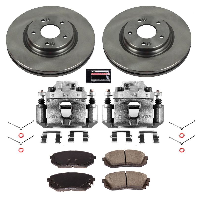 PowerStop Power Stop 16-19 Hyundai Sonata Front Autospecialty Brake Kit w/Calipers