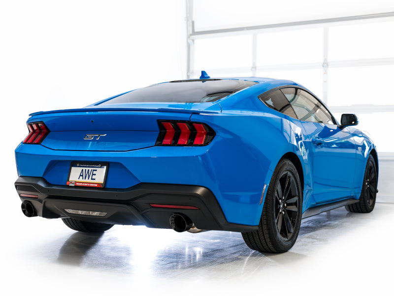 AWE Tuning AWE 2024 Ford Mustang GT Fastback S650 RWD Track Edition Cat-Back Exhaust w/ Dual Diamond Black Tips