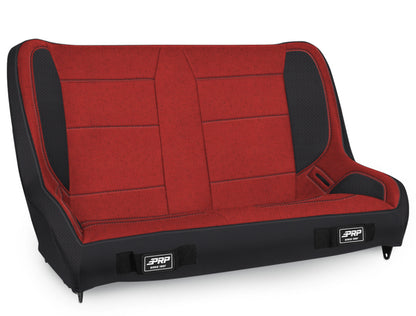 PRP Seats PRP Jeep CJ-7/Wrangler YJ Elite Series Rear Bench- Red