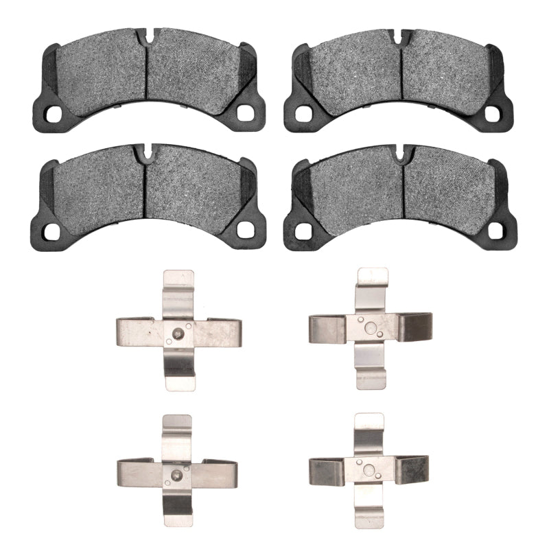 R1 Concepts R1 11-23 Porsche Cayenne Front Semi Met Pads & Hardware Kit