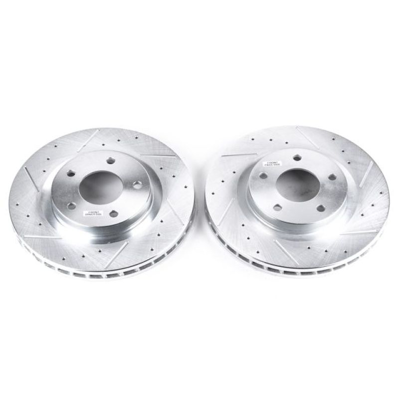 PowerStop Power Stop 11-14 Chrysler 200 Front Evolution Drilled & Slotted Rotors - Pair