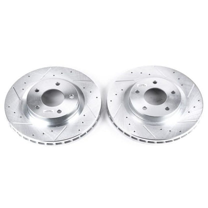 PowerStop Power Stop 11-14 Chrysler 200 Front Evolution Drilled & Slotted Rotors - Pair