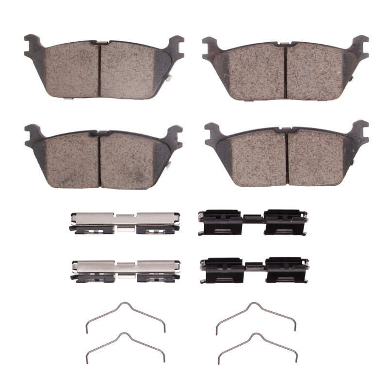 R1 Concepts R1 2019-2025 Jeep Grand Wagoneer L Rear R1 Ceramic Pads & Hardware Kit