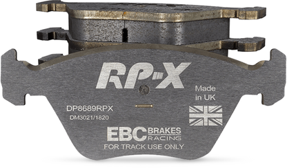 EBC Racing 10-14 Ford Mustang (5th Gen) 3.7L RP-X Front Brake Pads