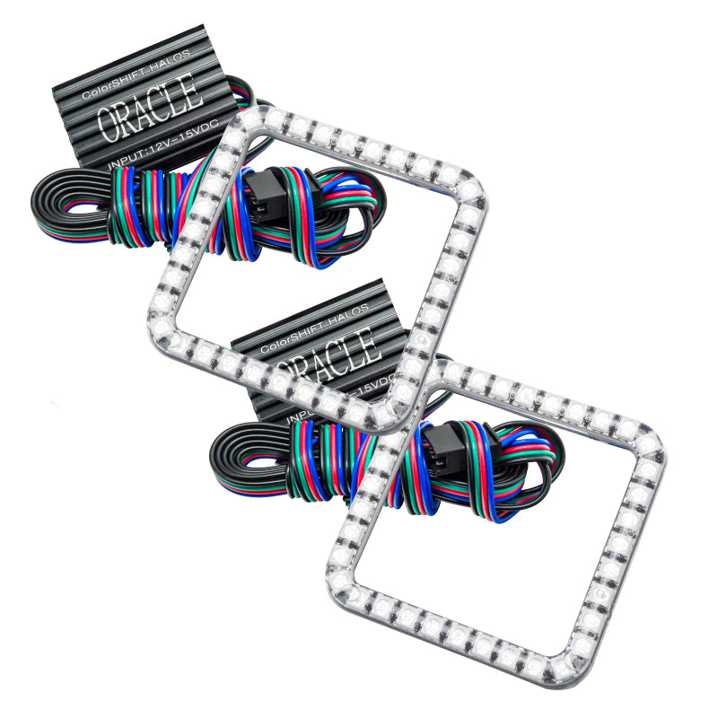 ORACLE Lighting Oracle Ford Ranger 06-07 LED Fog Halo Kit - ColorSHIFT