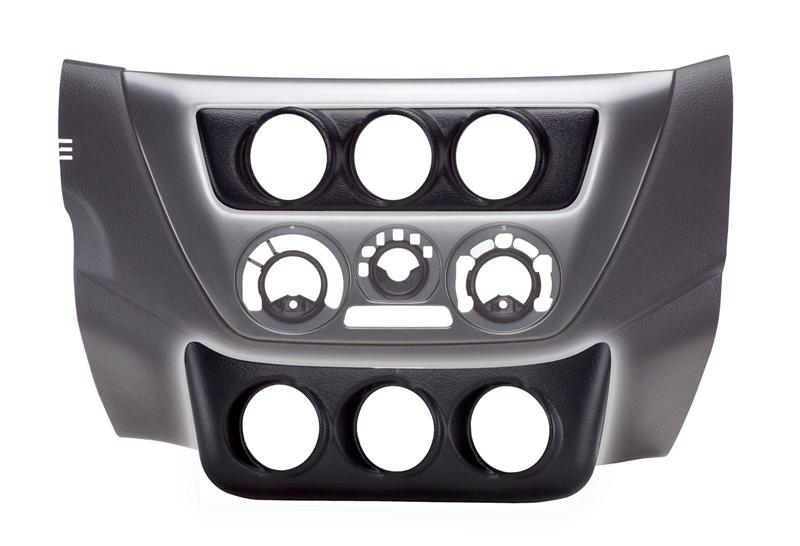 Autometer 03-06 Evo 52mm Triple Lower Console Pod
