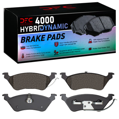 DFC 01-07 Dodge Grand Caravan Rear 4000 Hybridynamic Brake Pads