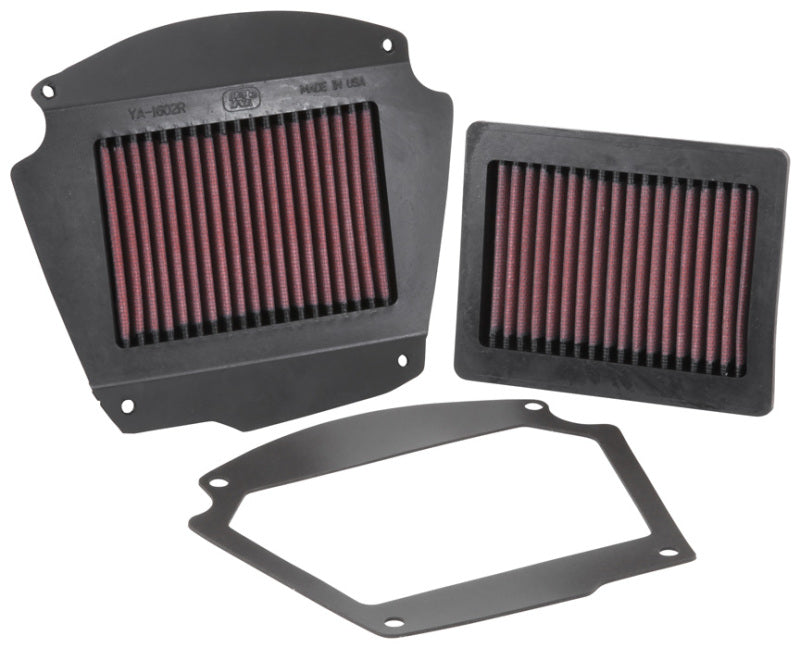 K&N Engineering K&N 02-09 Yamaha XV1700 Road Star Warrior 1670 / 07-09 Midnight Warrior 1700 Replacement Air Filter