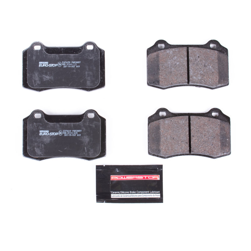 PowerStop Power Stop 04-07 Volvo V70 Euro-Stop ECE-R90 Rear Brake Pads