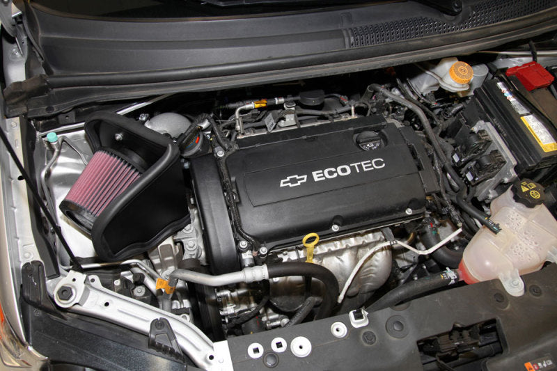 K&N Engineering K&N 12 Chevy Sonic 1.8L Silver Typhoon Cold Air Intake