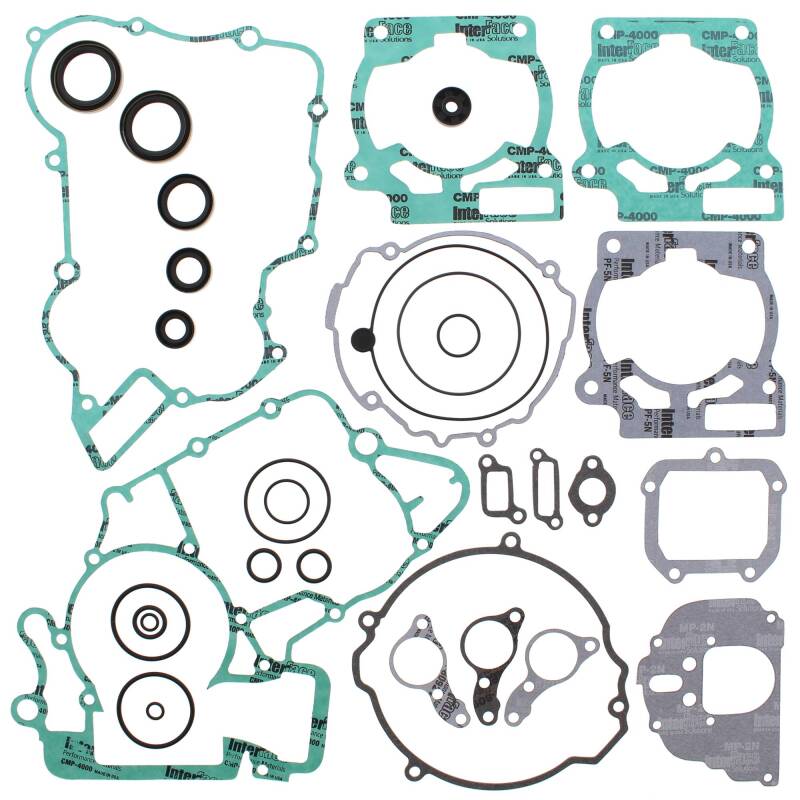 Vertex Pistons Vertex Gaskets 13-16 KTM XC-W 200 Complete Gasket Kit w/ Oil Seals