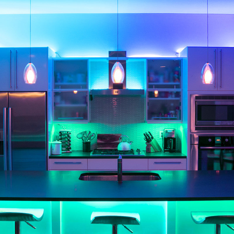 XKGLOW XK Glow Tubes Million Color XKCHROME App Controlled Home Indoor & Outdoor LED Light Kit 4x12In
