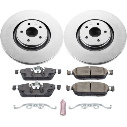 PowerStop Power Stop 15-18 Ford Focus Front Z17 Evolution Geomet Coated Brake Kit