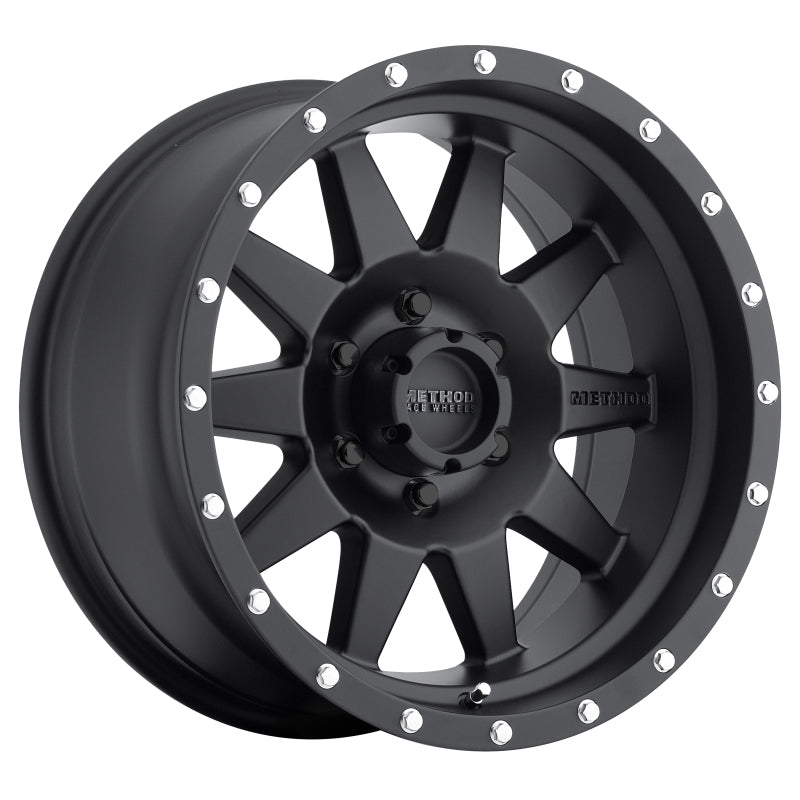 Method Wheels Method MR301 The Standard 18x9 +18mm Offset 6x135 94mm CB Matte Black Wheel