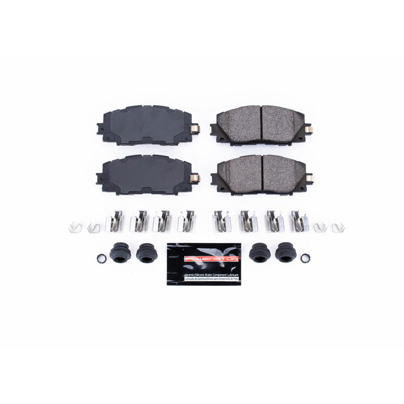 PowerStop Power Stop 2013 Scion iQ Front Z23 Evolution Sport Brake Pads w/Hardware