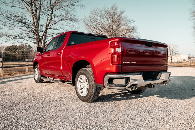 CORSA Performance Corsa 2019-2025 Chevrolet Silverado 1500 5.3L 147.5in Wheel Base Cat-Back Dual Rear 4in Polish Tips
