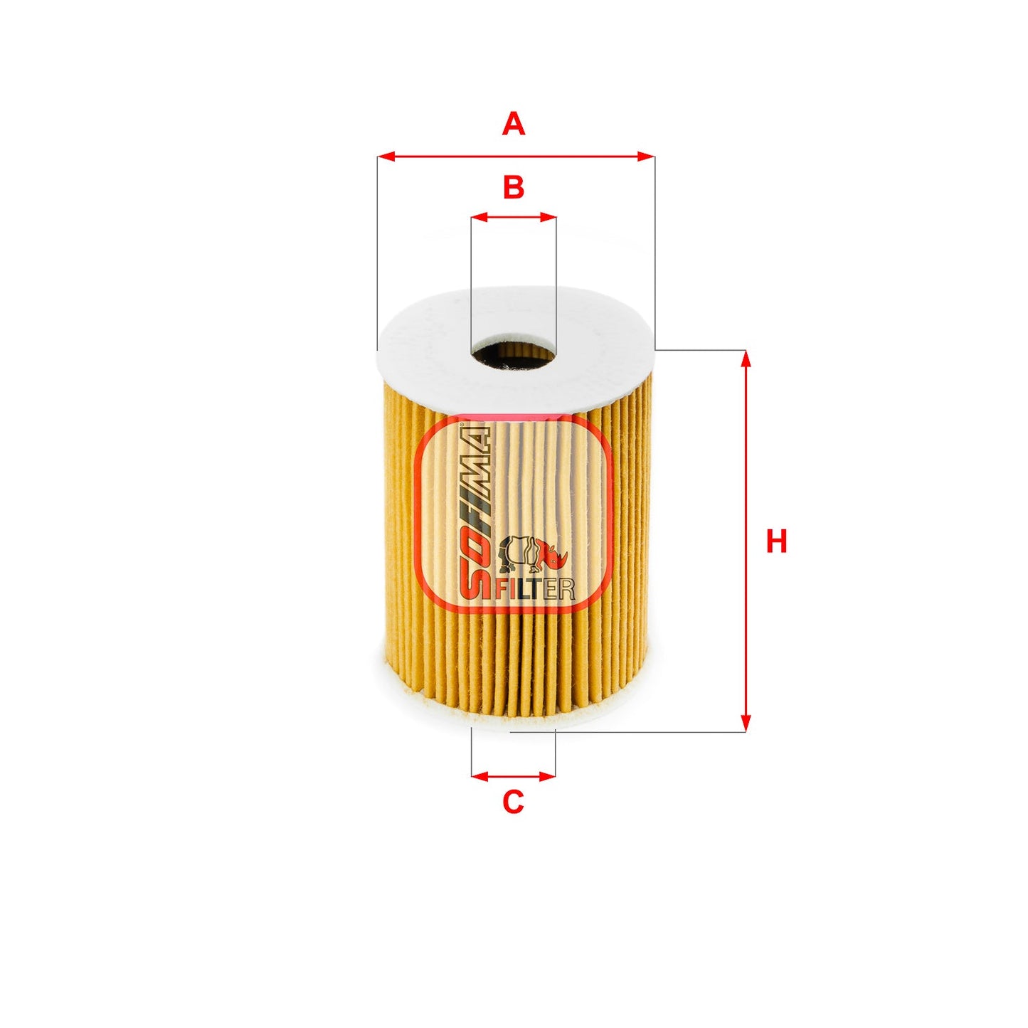 SOFIMA S5091PE Oil Filter