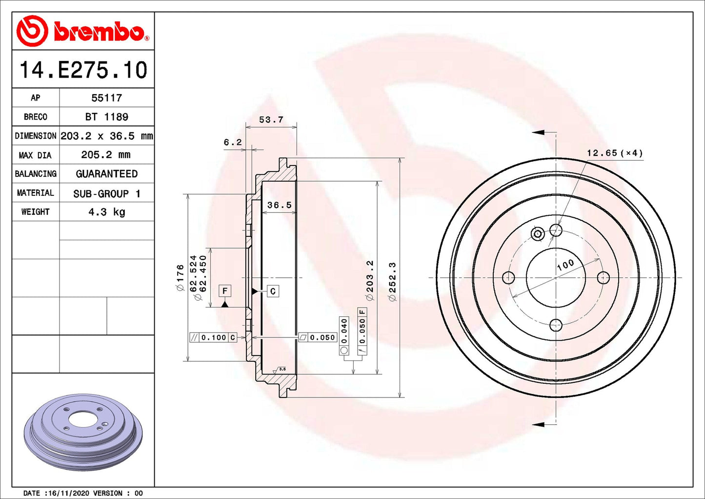 HERTH+BUSS JAKOPARTS J3220516 Brake Caliper