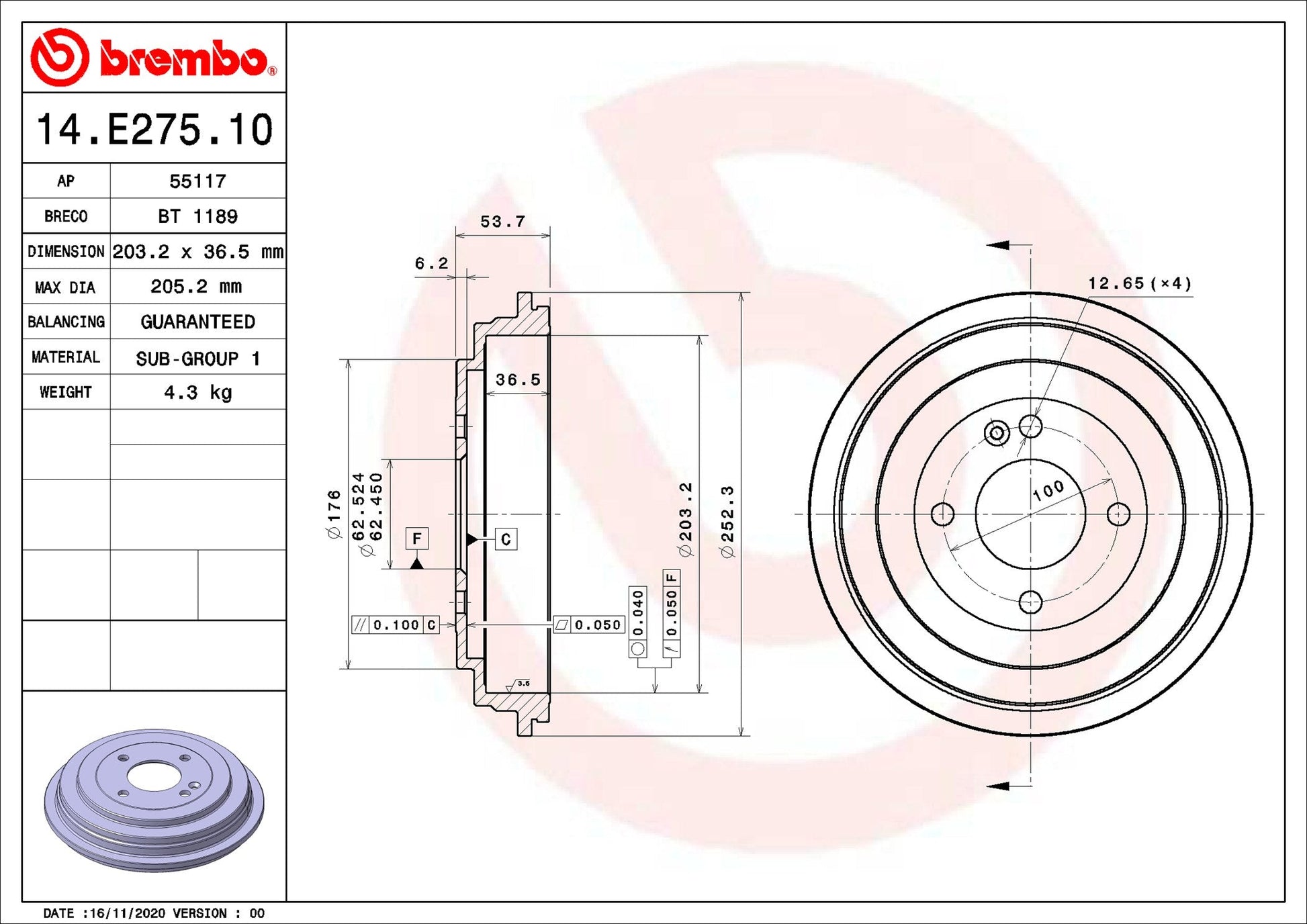 HERTH+BUSS JAKOPARTS J3220516 Brake Caliper