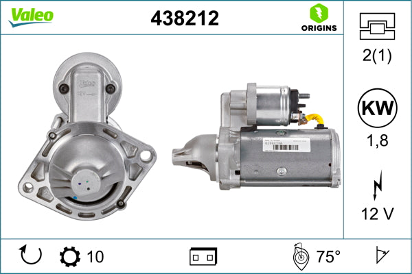 VALEO VAL438212 Starter