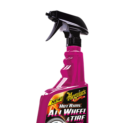 Meguiars G9524EU Hot Rims Wheel & Tyre Cleaner 710ML