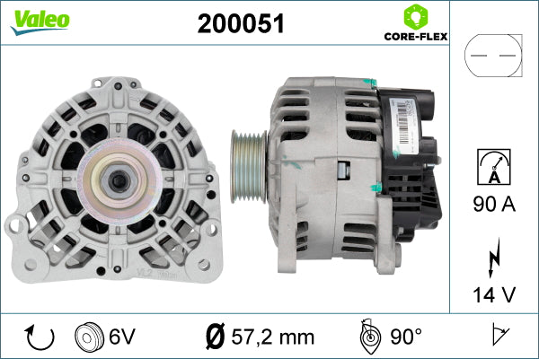VALEO VAL200051 Alternator