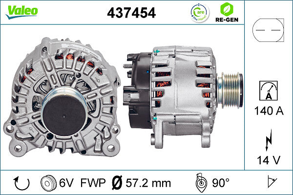 VALEO VAL437454 Alternator