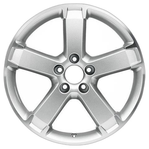 GENUINE FORD 1471989 x4 SET OF 4 FOCUS ALLOY WHEEL 17" 5-SPOKE DESIGN, SILVER 07/2004 - 12/2007