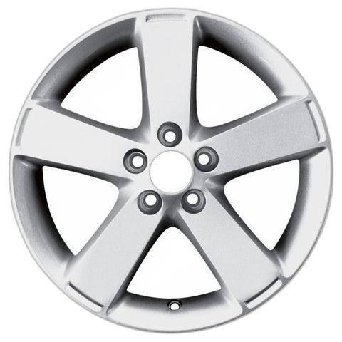 GENUINE FORD 1475191 GALAXY & S-MAX ALLOY WHEEL 17" 5-SPOKE DESIGN, SILVER MACHINED FRONT