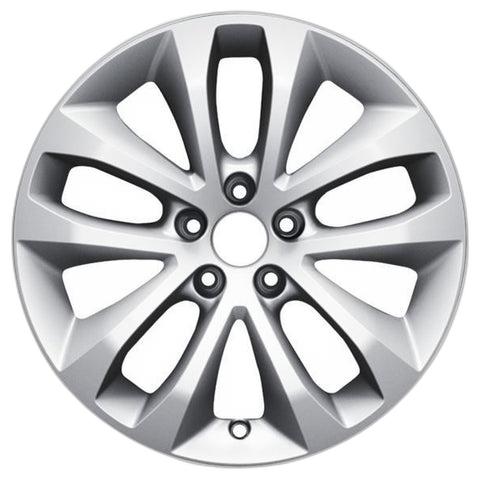 GENUINE FORD 1552488 x4 SET OF 4 KUGA ALLOY WHEEL 17" 5 X 2-SPOKE DESIGN, SILVER 2008 - 10/2012