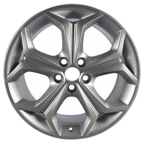 GENUINE FORD 1693735 x4 SET OF 4 GALAXY - S-MAX ALLOY WHEEL 18" 5-SPOKE Y DESIGN, SILVER, 2010 - 2015
