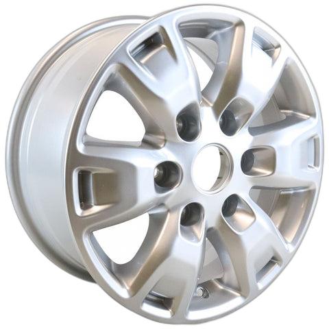 GENUINE FORD 1737241 RANGER ALLOY WHEEL 16" 6-SPOKE DESIGN, SILVER