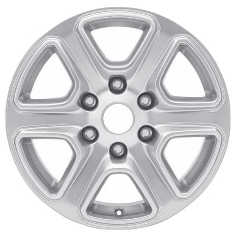 GENUINE FORD 1737242 x4 SET OF 4 RANGER ALLOY WHEEL 17" 6-SPOKE DESIGN, SILVER 2012 - 01/2019