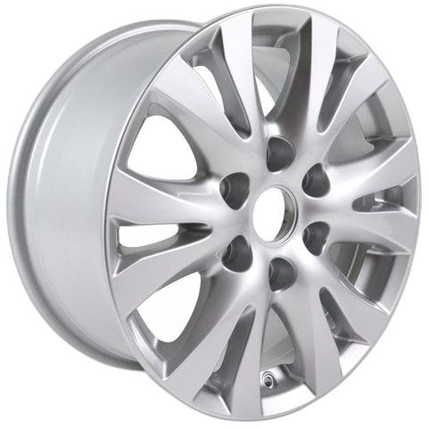 GENUINE FORD 1737247 RANGER 17" ALLOY WHEEL 6X2 SPOKE SILVER WILDTRAK 2012-