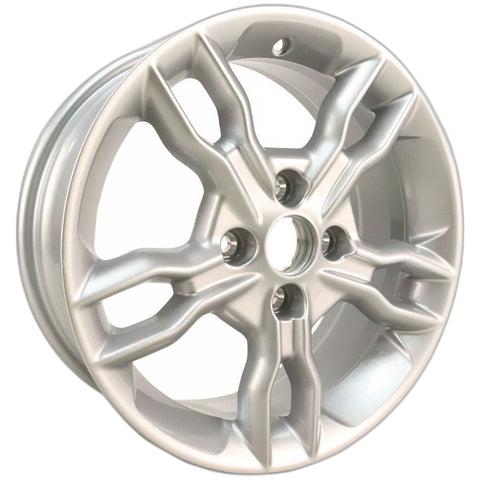 GENUINE FORD 1865265 B-MAX 16" ALLOY WHEEL 5X2 SPOKE SPARKLE SILVER 2012-