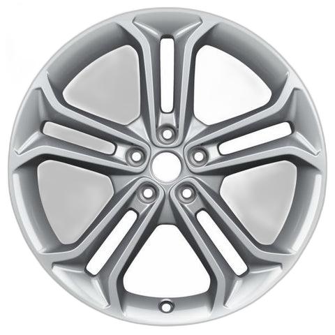 GENUINE FORD 1887561 x4 SET OF 4 FOCUS ALLOY WHEEL 19" 5 X 2-SPOKE DESIGN, SILVER 09/2014 - 03/2018
