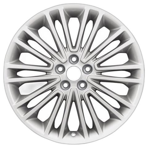 GENUINE FORD 1889413 x4 SET OF 4 S-MAX - GALAXY ALLOY WHEEL 19" 10 X 2-SPOKE DESIGN, LUSTER NICKEL, 2015 - 2021
