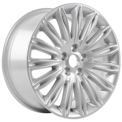 GENUINE FORD 1903994 MONDEO MK5 17" ALLOY WHEEL 5 SPOKE SPARKLE SILVER 2014-