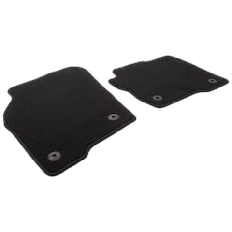 GENUINE FORD 1905274 EDGE CARPET FLOOR MATS BLACK, FRONT