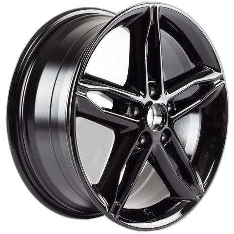 GENUINE FORD 2027602 FOCUS MK3 17" ALLOY WHEEL 5X2 SPOKE ABSOLUTE BLACK 2014-