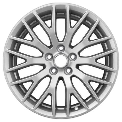 GENUINE FORD 2117755 x4 SET OF 4 MUSTANG ALLOY WHEEL 19" REAR, 10-SPOKE Y DESIGN, LUSTER NICKEL, 2015 - 2021