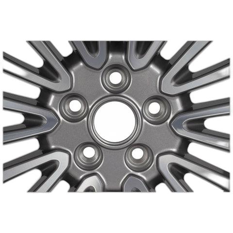 GENUINE FORD 2225227 MONDEO ALLOY WHEEL 18" 10 X 2-SPOKE DESIGN, FLASH GREY MACHINED
