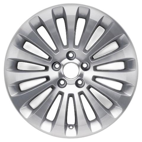 GENUINE FORD 2237315 x4 SET OF 4 FOCUS ALLOY WHEEL 17" 15-SPOKE DESIGN, SILVER 01/2008 - 12/2010