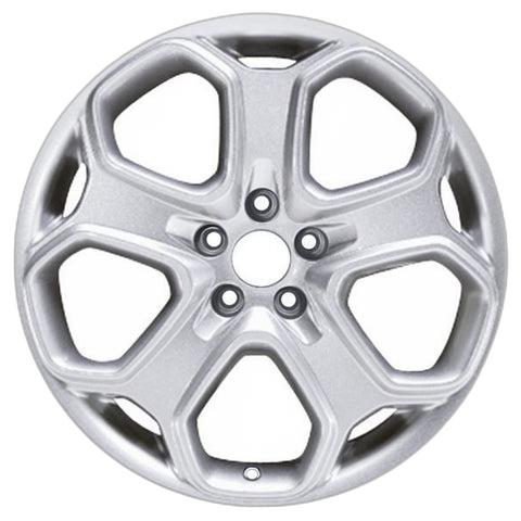 GENUINE FORD 2237317 x4 SET OF 4 FOCUS ALLOY WHEEL 18" 5-SPOKE Y DESIGN, SILVER, 2004 - 2010