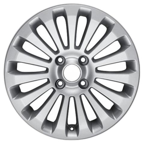 GENUINE FORD 2237340 x4 SET OF 4 FIESTA ALLOY WHEEL 16" 15-SPOKE DESIGN SILVER 2008 - 2012