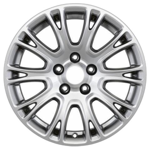 GENUINE FORD 2237345 x4 SET OF 4 FOCUS - C-MAX ALLOY WHEEL 16" 10 X 2-SPOKE DESIGN, SILVER, 2010 - 2018
